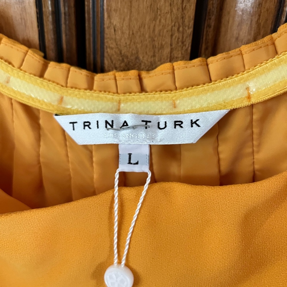 Trina Turk Golden Yellow Dress